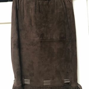 Azzedine Alaïa suede skirt - vintage
